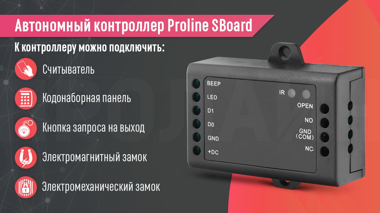 Автономный контроллер Proline SBoard