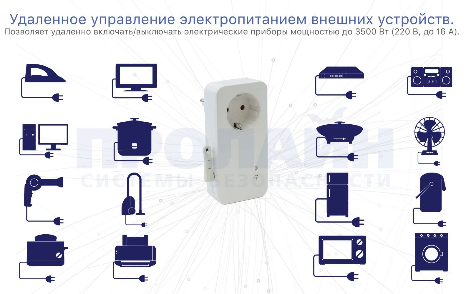 GSM розетка SimPal-T40