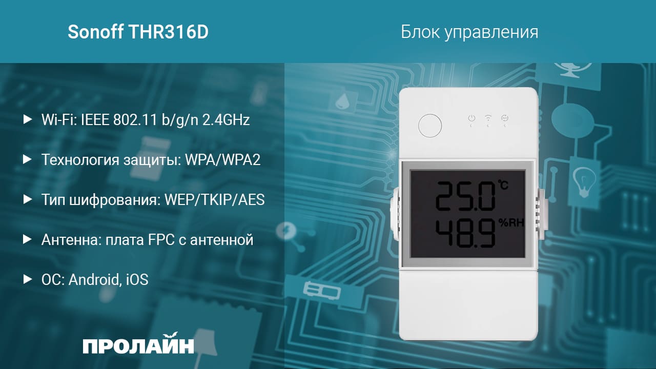 Блок управления Sonoff RF Bridge 433