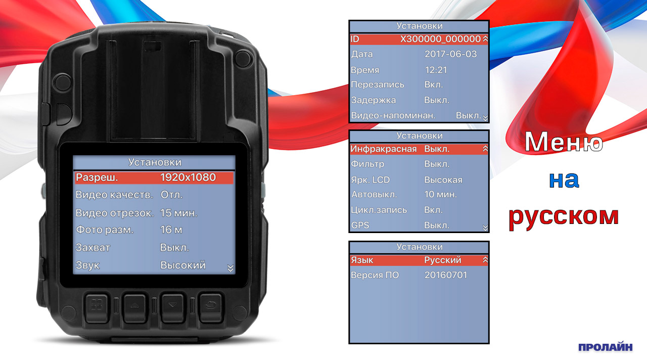 Персональный видеорегистратор Proline PR-PVR07AR-32