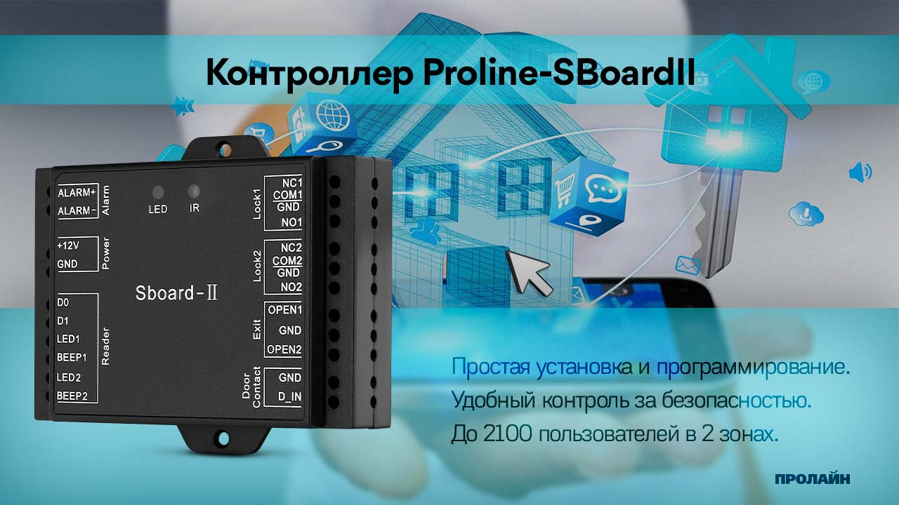 Автономный контроллер Proline SBoardII с Wi-Fi