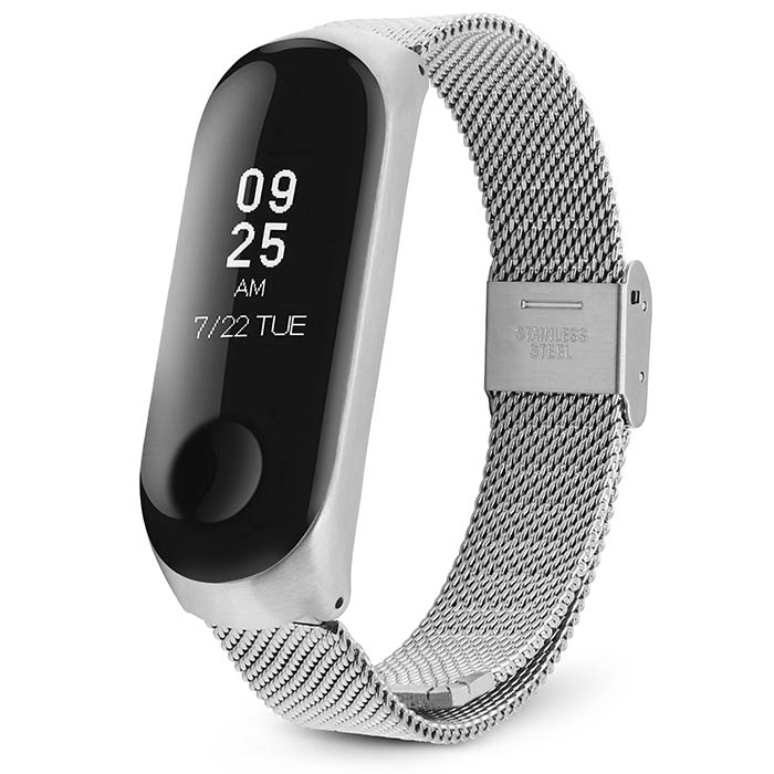 Ремешок Xiaomi Mi Band 3 Milanese Loop (Silver)