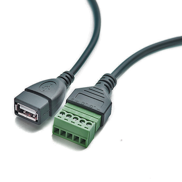 Разъем USB-ANYTYPE-C м USB2.0 гибкий клемник