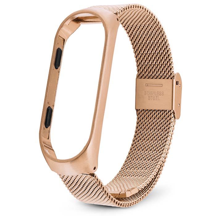 Ремешок Xiaomi Mi Band 3 Milanese Loop (Gold)