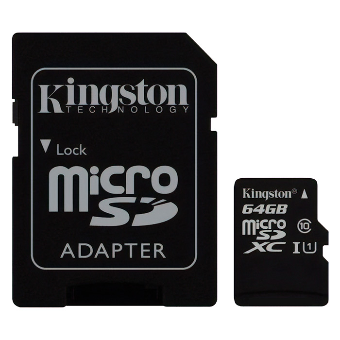 64Gb microSDXC UHS-I U1 KINGSTON