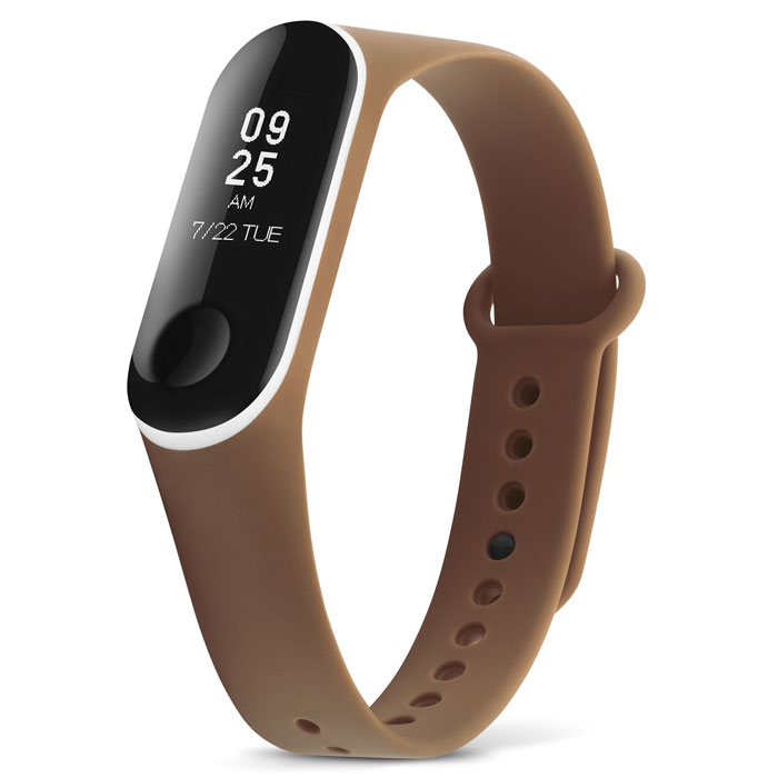 Ремешок Xiaomi Mi Band 3 (Brown+White)