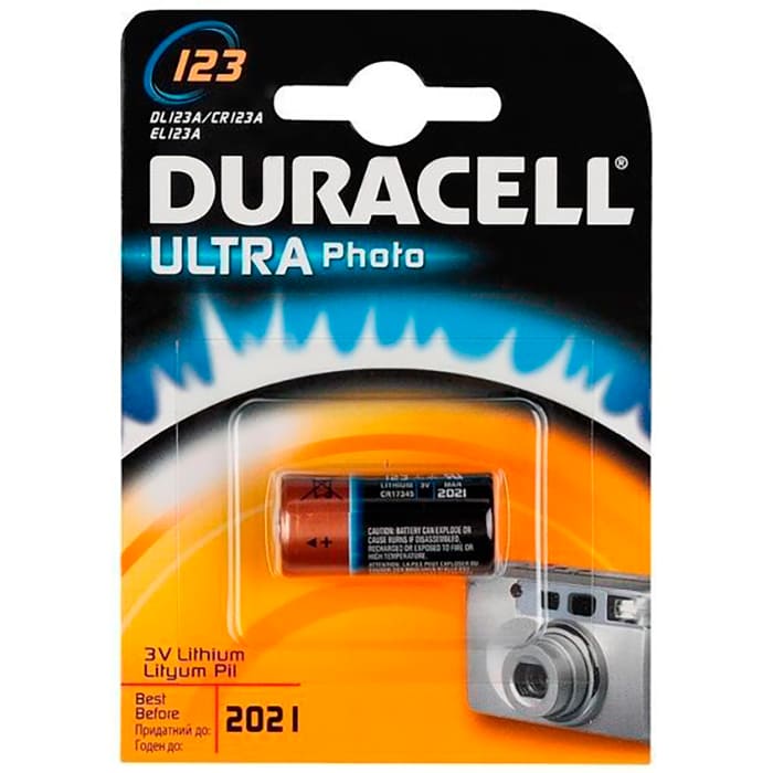 Duracell CR123 ULTRA