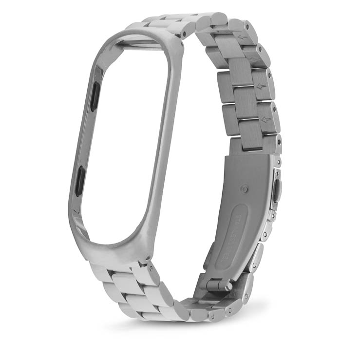 Ремешок Xiaomi Mi Band 3 Stainless Steel (Silver)