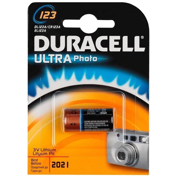 Duracell CR123 ULTRA