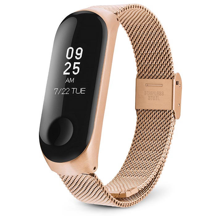 Ремешок Xiaomi Mi Band 3 Milanese Loop (Gold)