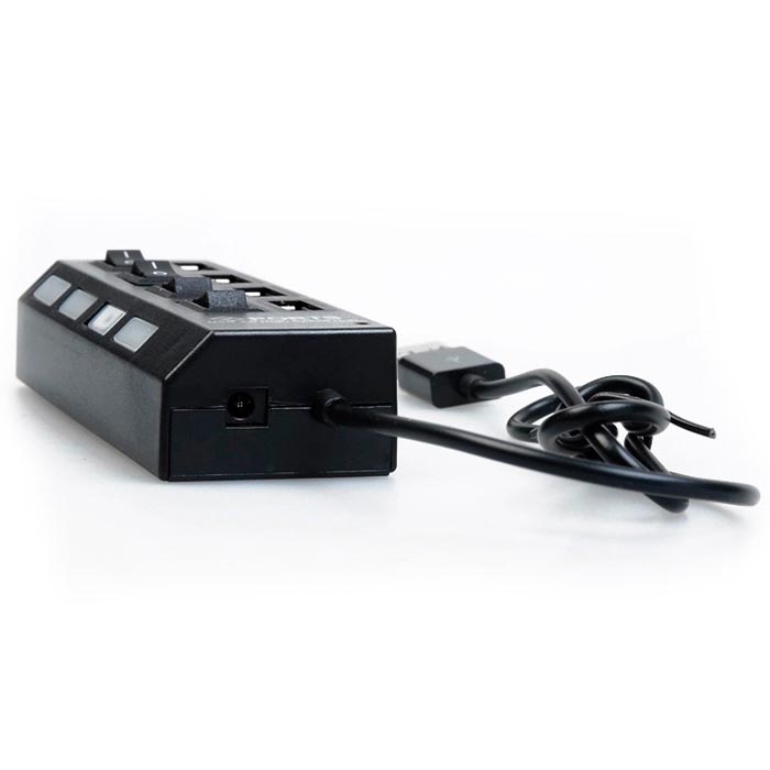 USB HUB 4PS черный