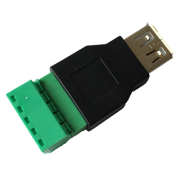 Разъем USB-ANYTYPE м USB2.0 клемник