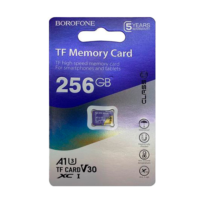 256Gb microSDHC C10 Borofone