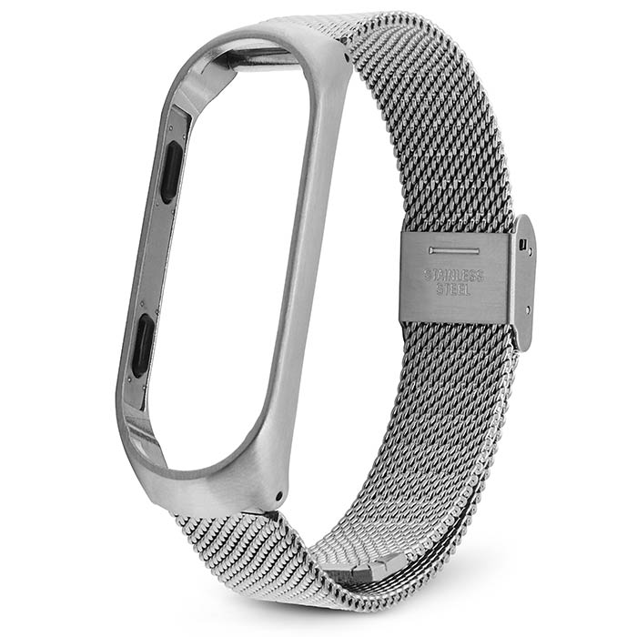 Ремешок Xiaomi Mi Band 3 Milanese Loop (Silver)