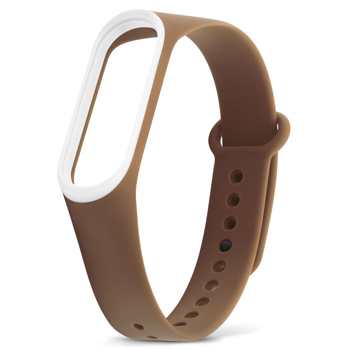 Ремешок Xiaomi Mi Band 3 (Brown+White)