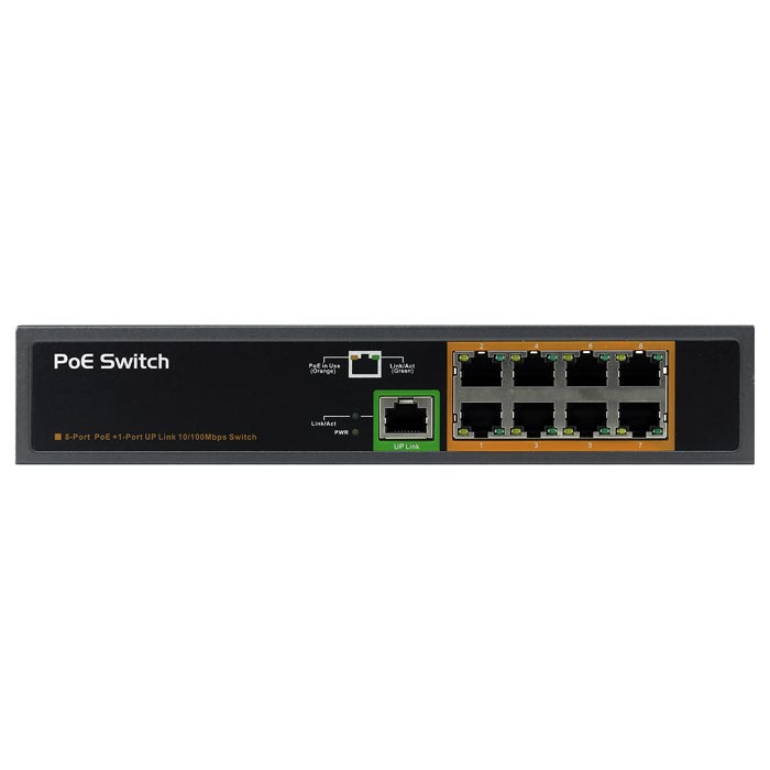 PSE908FR POE Switch