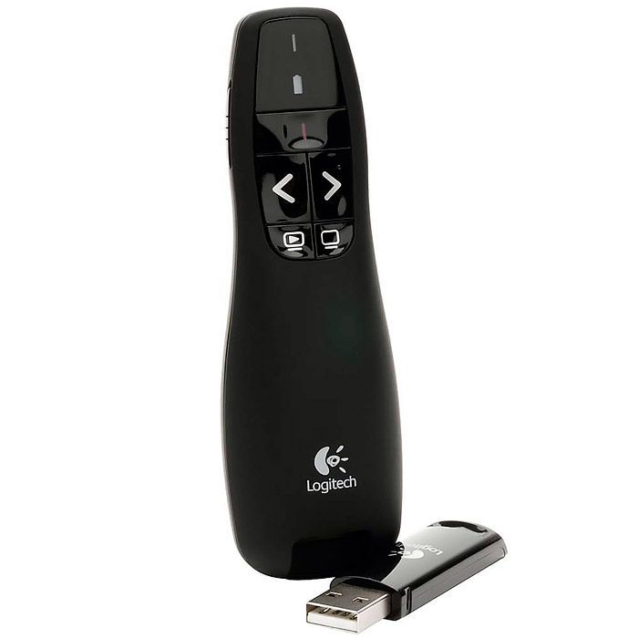 Logitech Wireless Presenter R400 Black USB